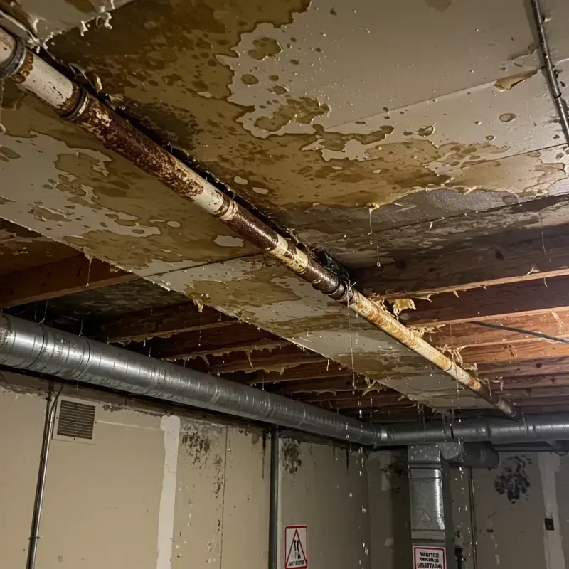 Ceiling Water Damage Repair in Grand Forks Air Force Base, ND