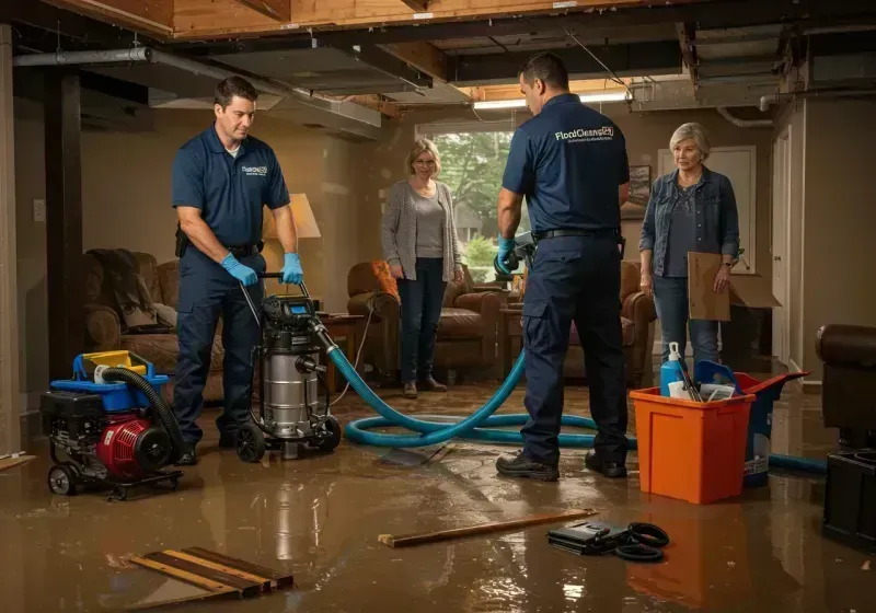 Basement Water Extraction and Removal Techniques process in Grand Forks Air Force Base, ND